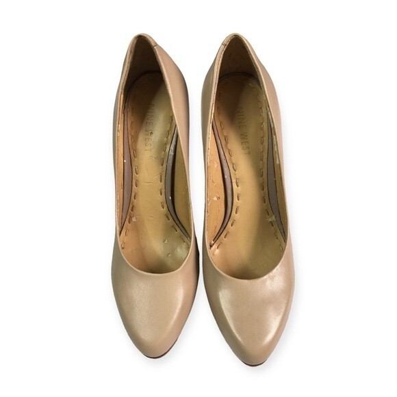 Nine West Rocha Leather Platform Pump - Picture 2 of 6